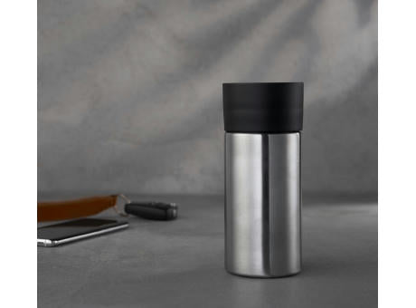 PUSH Thermosbecher 300 ml aus Edelstahl mit Druckverschluss