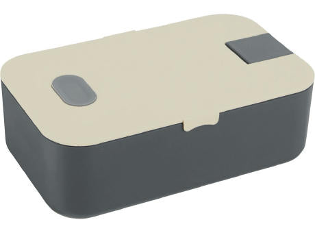 Lunchbox mit Smartphone-Halter, Dichtung und Bento-Unterteilung