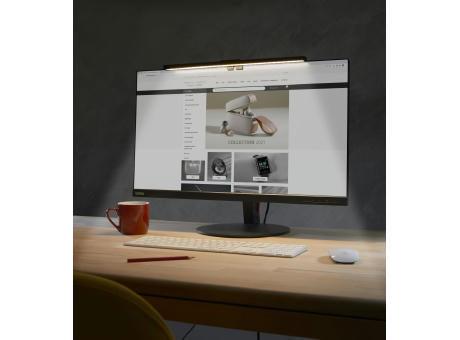 LIGHT USB Monitorlampe für helles und sparsames Arbeiten in Büro und Homeoffice