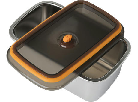 VAC Lunchbox 1000 ml aus Edelstahl mit dicht schließendem Deckel