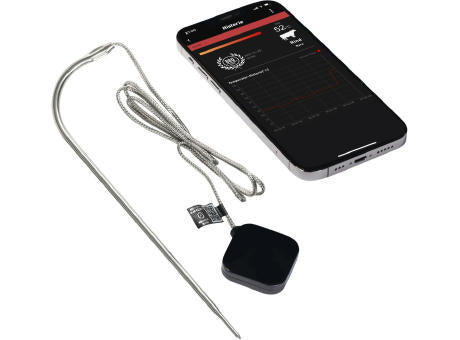 HOT Grillthermometer mit App und Wireless Temperaturfühler