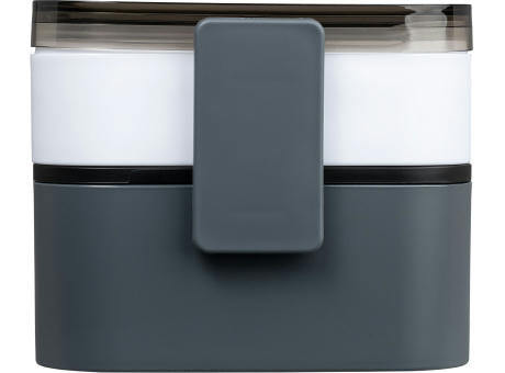 DUO Doppel- Lunchbox mit auslaufsicherem Deckel