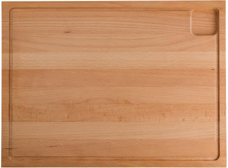 CHOP II Großes FSC Buchenschneidebrett mit Saftrinne Made in Europe