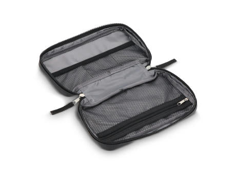 rPET PU-beschichtete 210D Napa-Organizer-Tasche 22 x 13 x 4 cm