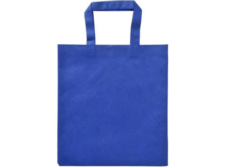 Vliestasche "PP Non Woven" royalblau, 2 kurze Henkel