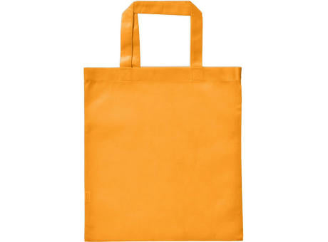 Vliestasche "PP Non Woven" orange, 2 kurze Henkel