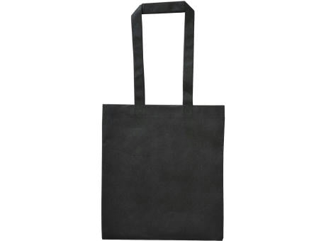 Vliestasche "PP Non Woven" schwarz, 2 lange Henkel