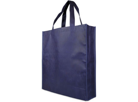 Shopperbag "PP Non Woven" navyblau, 2 kurze Henkel