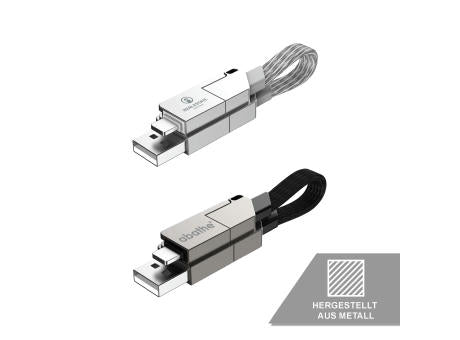 MagCable 5in1 short "metal" Schnelllade- und Datentransferkabel