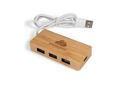 MagHub "bamboo" USB-Hub