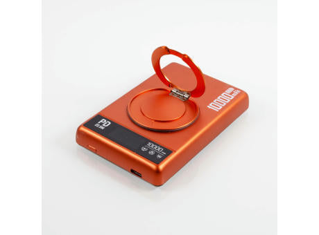 MagPower 3in1 "ring" 10.000mAh Powerbank mit TFT-Display