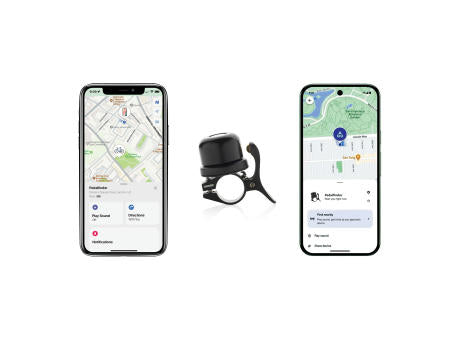 Bikefinder Dual Fahrradklingel mit weltweiter Ortung