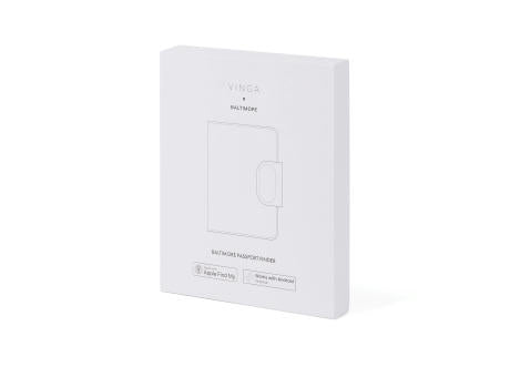 VINGA Baltimore RCS Passport Cover mit Dual-Finder