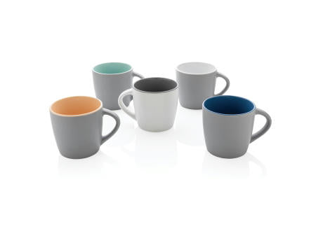 Keramiktasse innen coloriert, 300ml