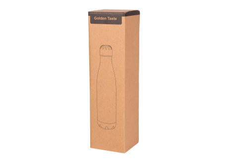 GOLDEN TASTE - Vakuum-Trinkflasche doppelwandig