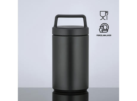 Nordic Speisebehälter mit Kupferschicht und Porzellanbeschichtung, 800 ml