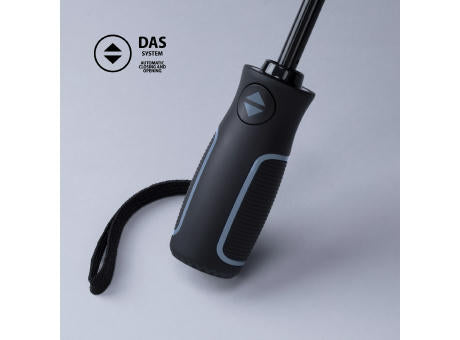 Outdoor Set: Edelstahl-Trinkflasche 650 ml und Automatikschirm