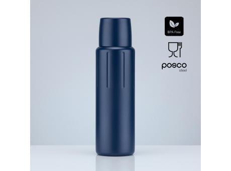 Scandic Edelstahl-Vakuumflasche mit Kupferschicht, 750 ml