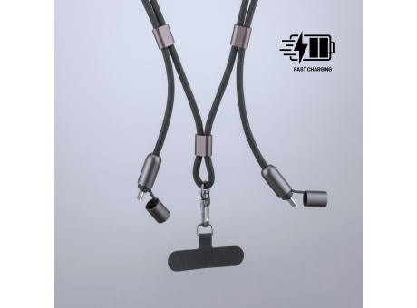 Opti Pro Series Magnetic – magnetisches USB-C-auf-USB-C-Lanyard-Kabel, 60W PD
