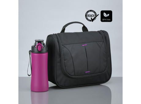 Primo Urban Set: Kosmetiktasche & Wasserflasche 550 ml