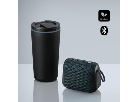 Everyday Set: Kaffeebecher 370 ml und kabelloser Lautsprecher