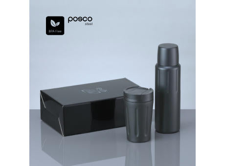 Scandic Set: Thermobecher 350 ml und Thermoskanne 750 ml