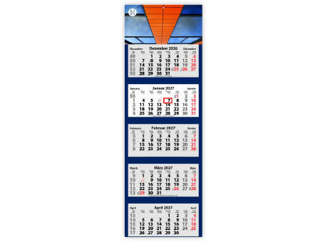 5-Monats Faltkalender "Quintus-Light Plus"