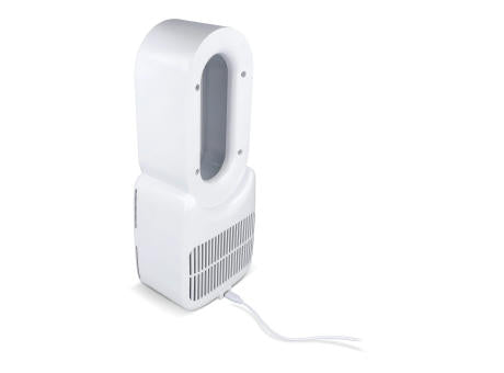 inSideOut Brislux – Rotorloser Softwind-Ventilator mit LED-Licht