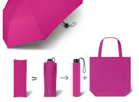 Taschenschirm Schirm & Shopper