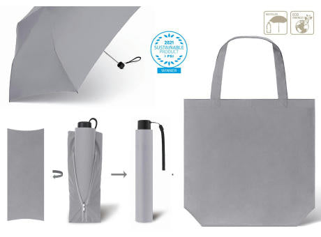 Taschenschirm SCHIRM & SHOPPER RPET