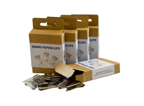 Smiley Büroklammer in Blisterverpackung