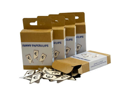 Smiley Büroklammer in Blisterverpackung