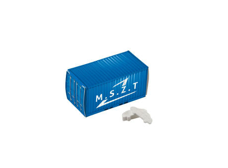 Mit Pfefferminz gefüllte Containerbox