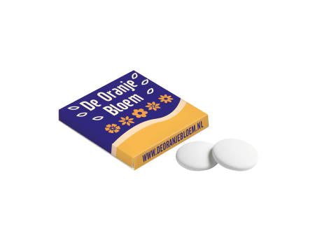 Viereckige Dose mit 4 Imperial Pfefferminz