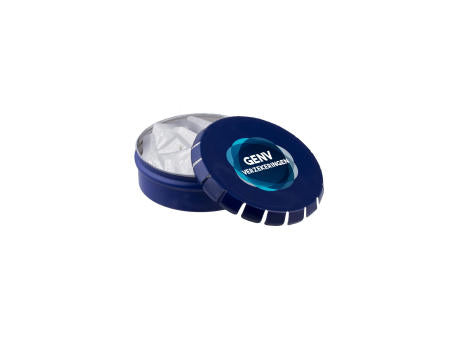 Mini Klick-Klack Dose mit Pfefferminzform