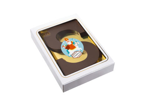 Sinterklaas Buchstabe "S" Zartbitterschokolade  150 Gramm