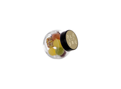 Mikro Glas 50 ml gefüllt mit Süßigkeiten