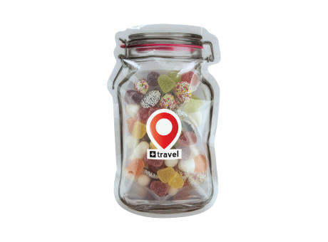Briefkasten-"Weckglas" midi mit Süßigkeiten