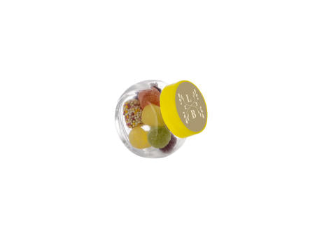 Mikro Glas 50 ml gefüllt mit Süßigkeiten