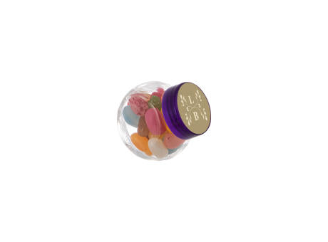 Mikro Glas 50 ml gefüllt mit Süßigkeiten