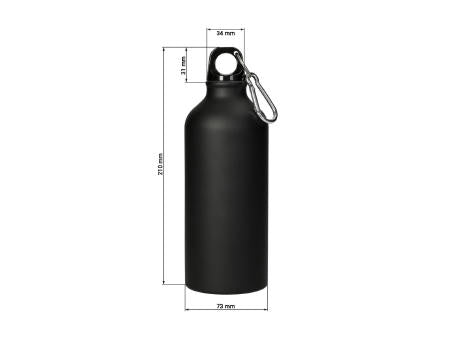 Aluminiumflasche "Sporty" 0,6 l matt