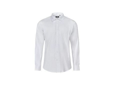 VL PRITHVI MAN. Hemd Oxford (180 g/m²) für Herren, aus Baumwolle (50 %), Polyester (45 %) und Elasthan (5 %)