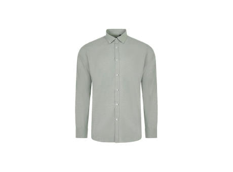VL PRITHVI MAN. Hemd Oxford (180 g/m²) für Herren, aus Baumwolle (50 %), Polyester (45 %) und Elasthan (5 %)