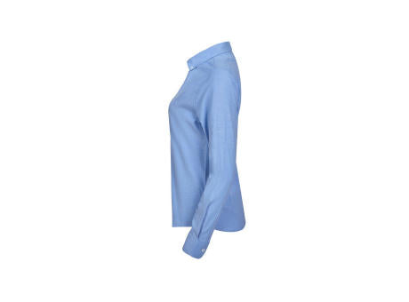 VL PRITHVI WOMEN. Hemd Oxford (180 g/m²) für Damen, aus Baumwolle (50 %), Polyester (45 %) und Elasthan (5 %)