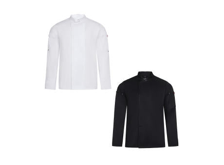 VL AGNI. Kochjacke Unisex (190 g/m²), aus Baumwolle (35 %) und recyceltem Polyester (65 %)