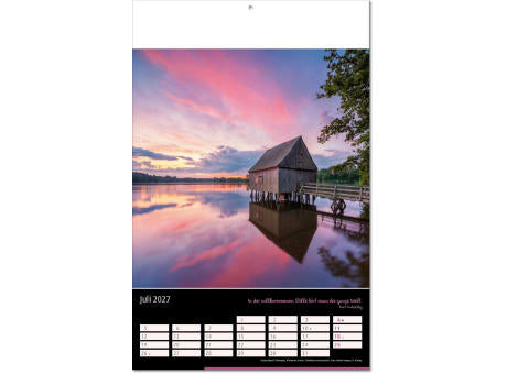 Kalender "Emotion" im Format 24 x 37,5 cm, mit Fälzel