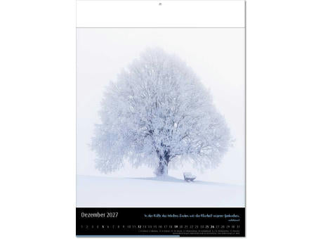 Kalender "Emotion" im Format 30,5 x 42,6 cm, mit Fälzel