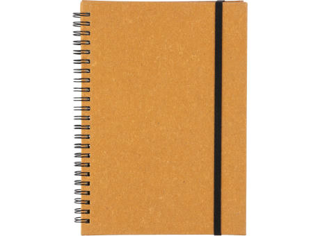 Notizbuch Egon | Recyceltes Leder | A5 | Liniert