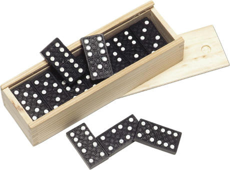 Domino-Spiel Enid | Recycling-Holz