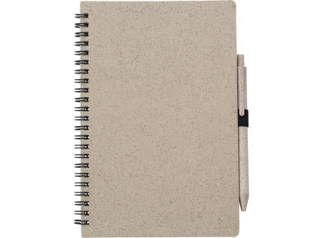 Notizbuch Massimo | Weizenstroh | A5 | Liniert